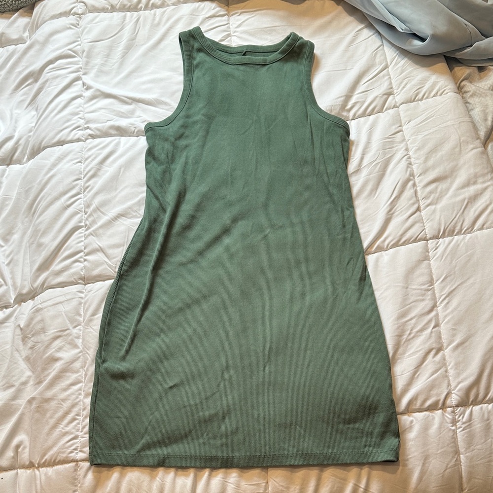 A New Day Olive Ribbed Top